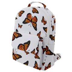 Monarch Butterflies Flap Pocket Backpack (small) by SpinnyChairDesigns