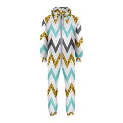 Chevron  Hooded Jumpsuit (kids) by Sobalvarro