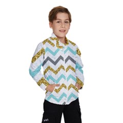 Chevron  Kids  Windbreaker by Sobalvarro