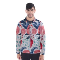 Floral  Men s Windbreaker by Sobalvarro