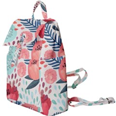 Floral  Buckle Everyday Backpack by Sobalvarro