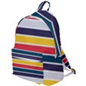 Horizontal Colored Stripes The Plain Backpack View1