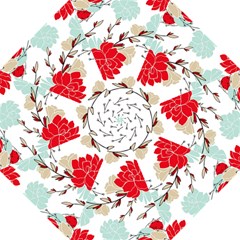 Floral Pattern  Hook Handle Umbrellas (medium) by Sobalvarro