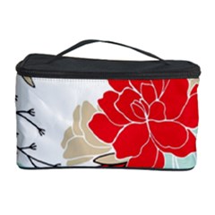 Floral Pattern  Cosmetic Storage by Sobalvarro