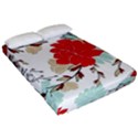 Floral pattern  Fitted Sheet (California King Size) View2