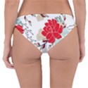 Floral pattern  Reversible Hipster Bikini Bottoms View4