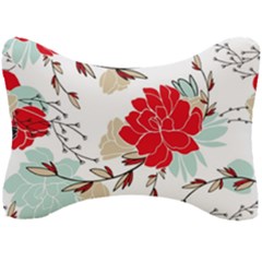 Floral Pattern  Seat Head Rest Cushion by Sobalvarro