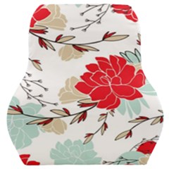 Floral Pattern  Car Seat Back Cushion  by Sobalvarro