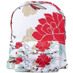 Floral Pattern  Giant Full Print Backpack by Sobalvarro