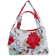 Floral Pattern  Double Compartment Shoulder Bag by Sobalvarro