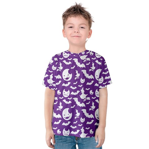 Halloween  Kids  Cotton Tee by Sobalvarro