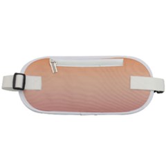 Vermilion Coral Sunset Gradient Ombre Rounded Waist Pouch