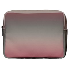 Tea Rose And Sage Gradient Ombre Colors Make Up Pouch (large) by SpinnyChairDesigns