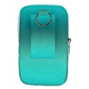 Teal Turquoise Green Gradient Ombre Waist Pouch (Small) View2