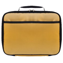 Saffron Yellow And Cream Gradient Ombre Color Full Print Lunch Bag