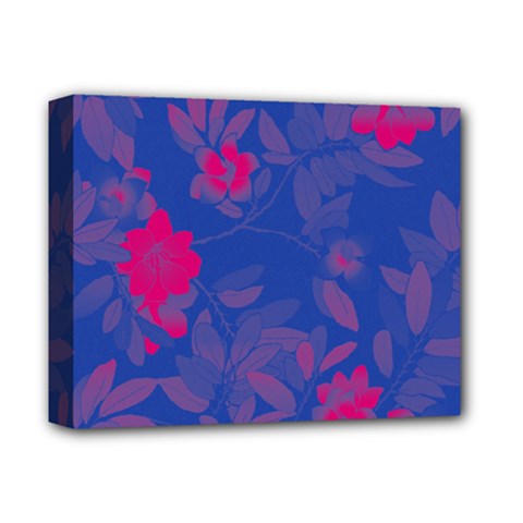 Bi Floral-pattern-background-1308 Deluxe Canvas 14  x 11  (Stretched)