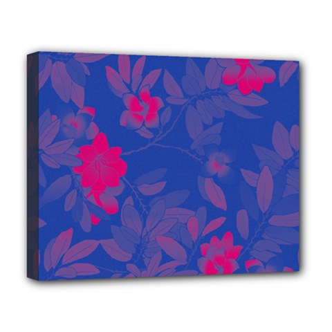 Bi Floral-pattern-background-1308 Deluxe Canvas 20  x 16  (Stretched)