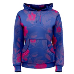 Bi Floral-pattern-background-1308 Women s Pullover Hoodie