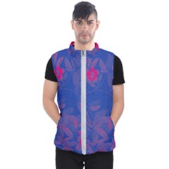 Bi Floral-pattern-background-1308 Men s Puffer Vest