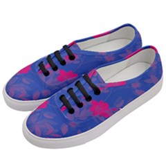 Bi Floral-pattern-background-1308 Women s Classic Low Top Sneakers