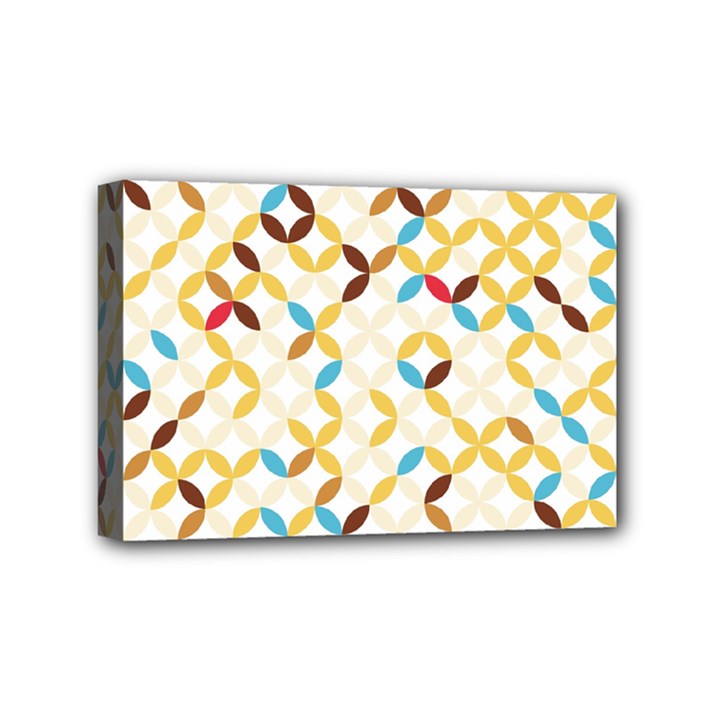 Tekstura-seamless-retro-pattern Mini Canvas 6  x 4  (Stretched)