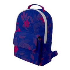 Bi Floral-pattern-background-1308 Flap Pocket Backpack (Large)