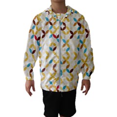 Tekstura-seamless-retro-pattern Kids  Hooded Windbreaker by Sobalvarro