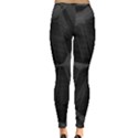 Black Tourmaline Stone Geometric Pattern Inside Out Leggings View4