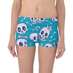 Skull Boyleg Bikini Bottoms by Sobalvarro