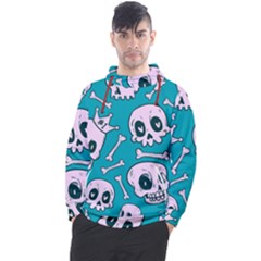 Skull Men s Pullover Hoodie by Sobalvarro