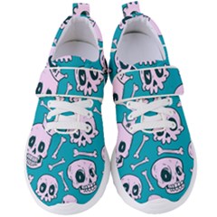 Skull Women s Velcro Strap Shoes