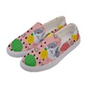 Cats and fruits  Women s Canvas Slip Ons View2