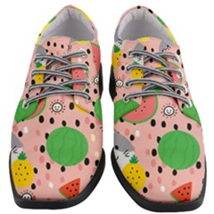 Cats And Fruits  Women Heeled Oxford Shoes by Sobalvarro