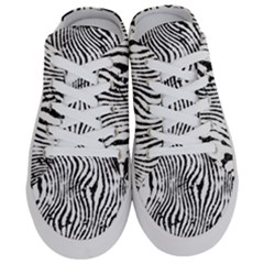 Zebra Print Stripes Half Slippers