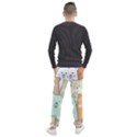 Colorful-baby-bear-cartoon-seamless-pattern Men s Jogger Sweatpants View2