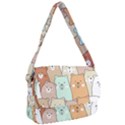 Colorful-baby-bear-cartoon-seamless-pattern Courier Bag View1