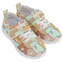 Colorful-baby-bear-cartoon-seamless-pattern Kids  Velcro Strap Shoes View3