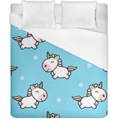 Unicorns  Duvet Cover (california King Size) by Sobalvarro