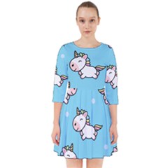 Unicorns  Smock Dress by Sobalvarro