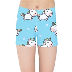 Unicorns  Kids  Sports Shorts by Sobalvarro