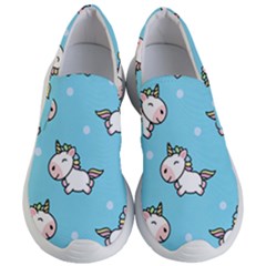 Unicorns  Women s Lightweight Slip Ons by Sobalvarro