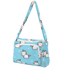 Unicorns  Front Pocket Crossbody Bag by Sobalvarro