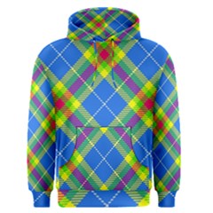 Clown Costume Plaid Striped Men s Core Hoodie by SpinnyChairDesigns