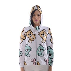 Bears Women s Hooded Windbreaker by Sobalvarro