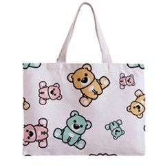 Bears Zipper Mini Tote Bag by Sobalvarro