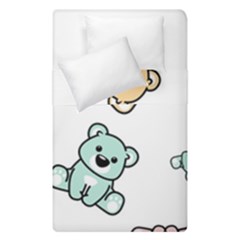 Bears Duvet Cover Double Side (single Size) by Sobalvarro