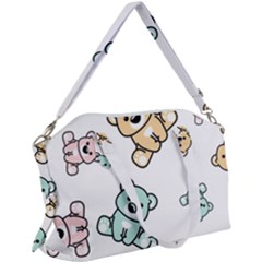 Bears Canvas Crossbody Bag by Sobalvarro