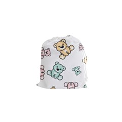 Bears Drawstring Pouch (xs) by Sobalvarro