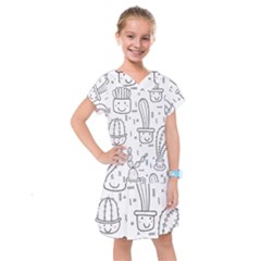 Cactus Kids  Drop Waist Dress by Sobalvarro