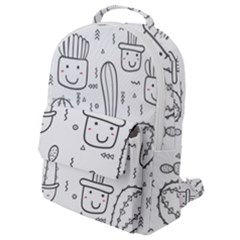 Cactus Flap Pocket Backpack (small) by Sobalvarro